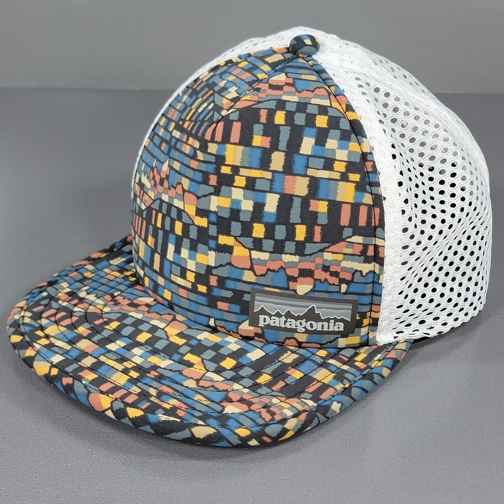 Patagonia Duckbill Fitz Roy Patchwork Trucker Cap